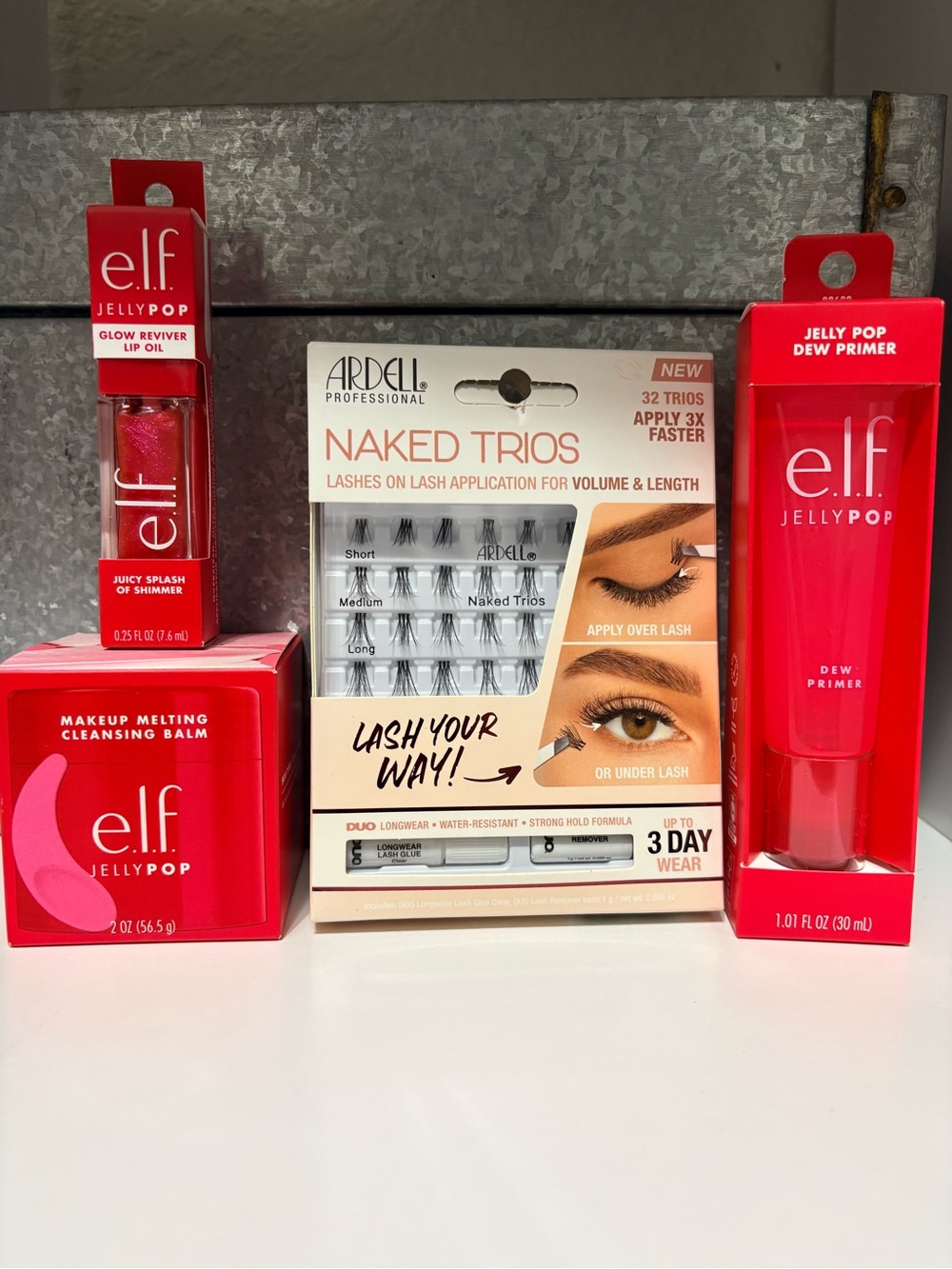 ELF limited edition Jelly Pop Skincare Set in Red